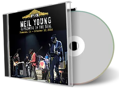 Artwork Cover of Neil Young 2016-10-12 CD Fox Pomona Audience