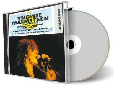Artwork Cover of Yngwie Malmsteen 1994-05-23 CD Milan Audience