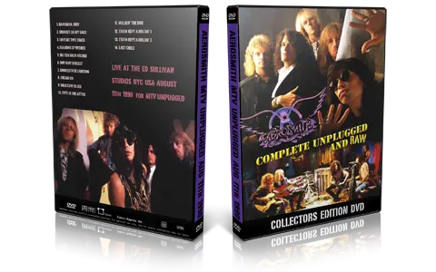 Artwork Cover of Aerosmith 1990-08-11 DVD New York City Proshot
