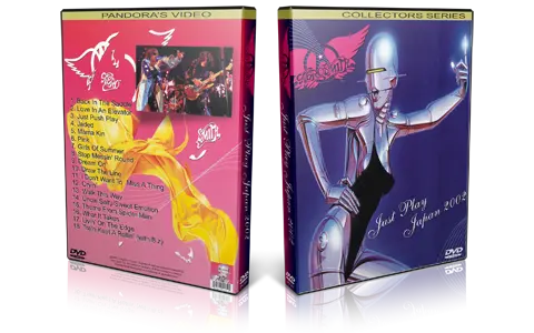 Artwork Cover of Aerosmith 2002-06-27 DVD Tokyo Proshot