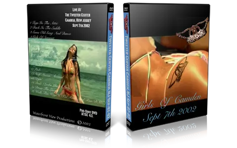 Artwork Cover of Aerosmith 2002-09-07 DVD Camden Proshot