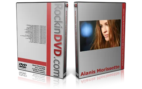 Artwork Cover of Alanis Morissette 2008-06-19 DVD London Proshot