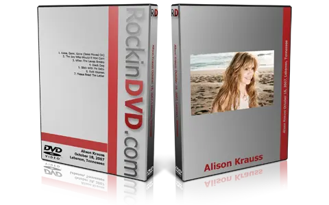 Artwork Cover of Alison Krauss 2007-10-18 DVD The Mill Proshot