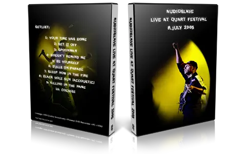 Artwork Cover of Audioslave 2005-07-08 DVD Kristiansand Proshot
