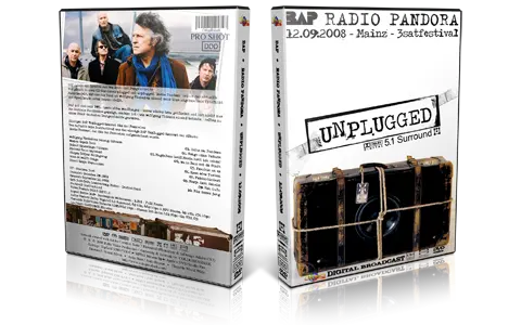 Artwork Cover of BAP 2008-09-12 DVD Mainz Proshot