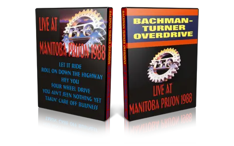Artwork Cover of BTO Compilation DVD 1988 Manitoba Prison Proshot
