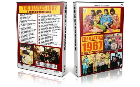 Artwork Cover of The Beatles Compilation DVD 1967 A Year in Pepperland Proshot