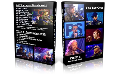 Artwork Cover of Bee Gees 2001-03-23 DVD BBC TV Proshot