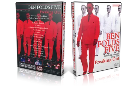 Artwork Cover of Ben Folds Five 1999-09-10 DVD Tokyo Proshot