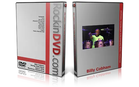 Artwork Cover of Billy Cobham 1976-07-06 DVD Montreux Proshot