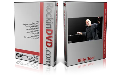 Artwork Cover of Billy Joel 1978-03-13 DVD BBC TV Proshot