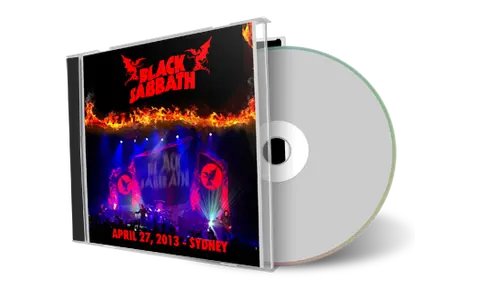 Artwork Cover of Black Sabbath 2013-04-27 CD Sydney Audience