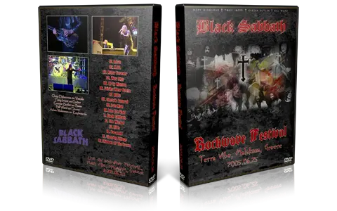 Artwork Cover of Black Sabbath  2005-06-25 DVD Terra Vibe Malakasa Proshot