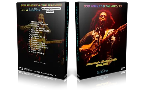 Artwork Cover of Bob Marley 1980-06-13 DVD Rockpalast Proshot