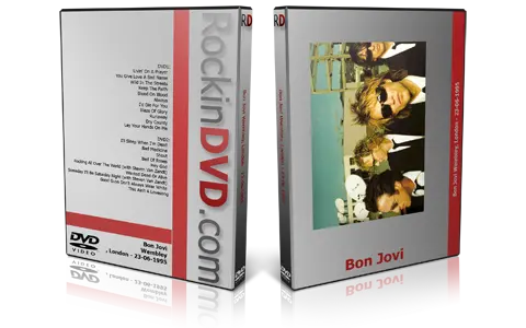 Artwork Cover of Bon Jovi 1995-06-23 DVD London Proshot
