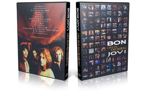 Artwork Cover of Bon Jovi 1995-12-01 DVD Johannesburg Proshot