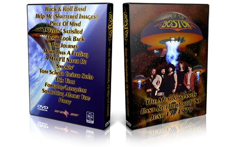 Artwork Cover of Boston 1979-06-17 DVD East Rutherford Audience