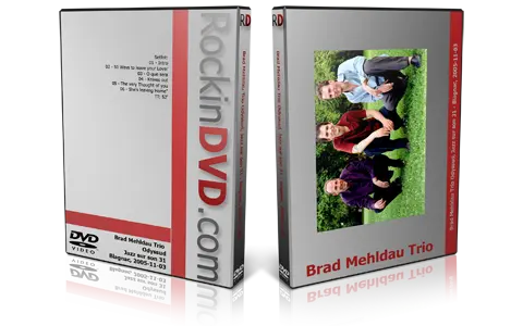 Artwork Cover of Brad Mehldau 2005-11-03 DVD Blagnac Proshot