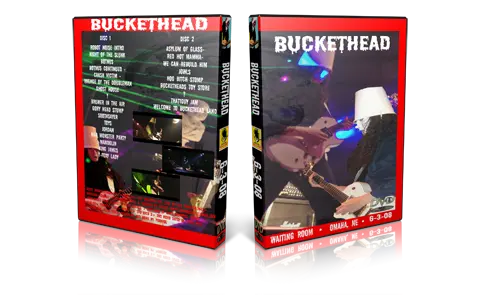 Artwork Cover of Buckethead 2008-06-03 DVD Omaha Audience