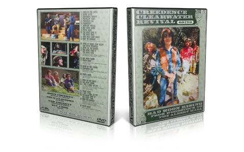 Artwork Cover of CCR Compilation DVD Various TV Appearances Proshot