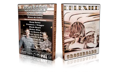 Artwork Cover of Calexico 2006-04-09 DVD Rockpalast Proshot