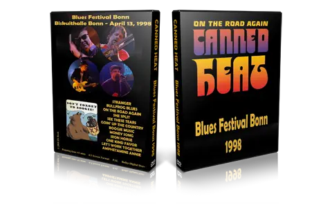 Artwork Cover of Canned Heat 1998-04-13 DVD Rockpalast Proshot