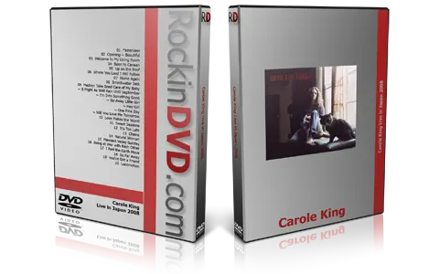 Artwork Cover of Carole King 2008-11-11 DVD Tokyo Proshot