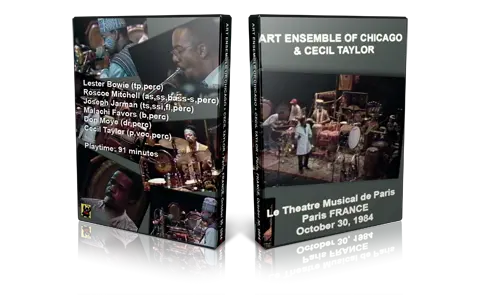 Artwork Cover of Cecil Taylor 1984-10-30 DVD Paris Proshot