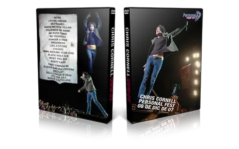 Artwork Cover of Chris Cornell 2007-12-08 DVD Buenos Aires Proshot