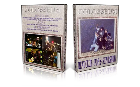 Artwork Cover of Colosseum 1971-07-07 DVD Paris Proshot
