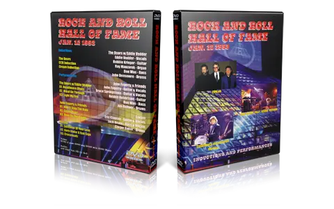 Artwork Cover of Cream 1993-01-12 DVD Rock and Roll Hall of Fame Proshot