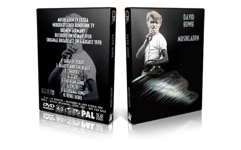Artwork Cover of David Bowie 1978-05-30 DVD Musikladen Proshot