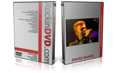 Artwork Cover of David Bowie 1996-06-22 DVD Loreley Proshot