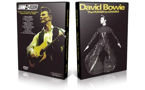 Artwork Cover of David Bowie 1990-09-14 DVD Lisbon Proshot