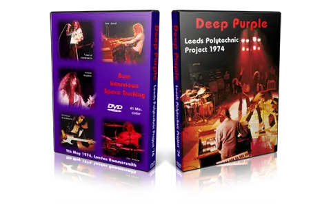 Artwork Cover of Deep Purple 1974-05-09 DVD London Proshot