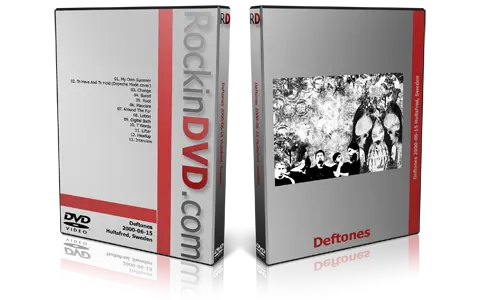 Artwork Cover of Deftones 2000-06-15 DVD Hultsfred Proshot