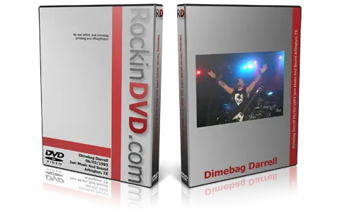 Artwork Cover of Dimebag Darrell 1993-06-03 DVD Arlington Audience