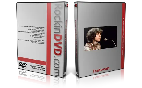 Artwork Cover of Donovan 1970-11-21 DVD Paris Proshot