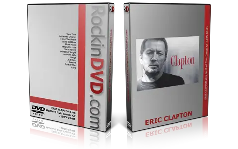 Artwork Cover of Eric Clapton 1985-05-01 DVD Hartford Proshot