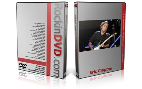 Artwork Cover of Eric Clapton 1995-09-24 DVD Chicago Audience
