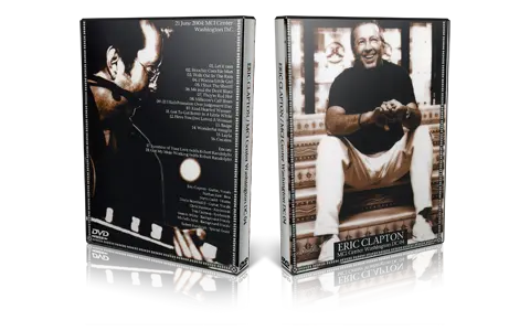 Artwork Cover of Eric Clapton 2004-06-21 DVD Washington Audience