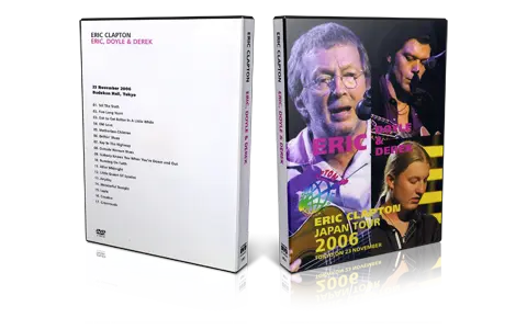Artwork Cover of Eric Clapton 2006-11-23 DVD Tokyo Audience
