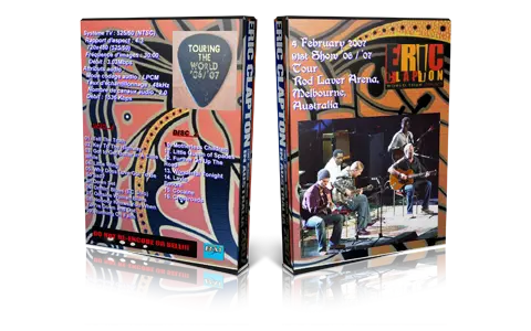 Artwork Cover of Eric Clapton 2007-02-04 DVD Melbourne Audience