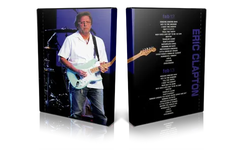 Artwork Cover of Eric Clapton 2009-02-12 DVD Osaka Audience