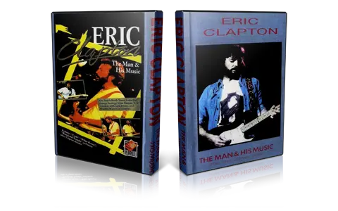 Artwork Cover of Eric Clapton Compilation DVD The Man And His Music Proshot