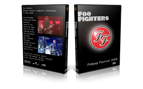 Artwork Cover of Foo Fighters 2005-05-31 DVD Landgraaf Proshot