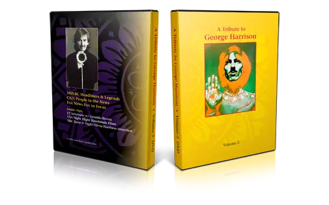 Artwork Cover of George Harrison Compilation DVD Tribute to George Harrison Volume II Proshot
