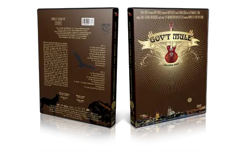 Artwork Cover of Govt Mule 2005-09-06 DVD Cologne Proshot