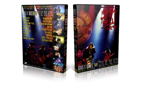 Artwork Cover of Guns N Roses 1991-05-16 DVD New York City Audience