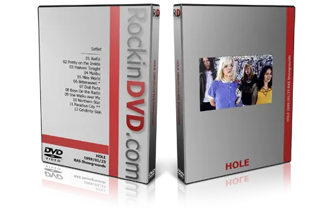 Artwork Cover of Hole 1999-01-23 DVD Sydney Proshot